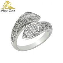 Gümüş Zirkon Taşlı Yüzük